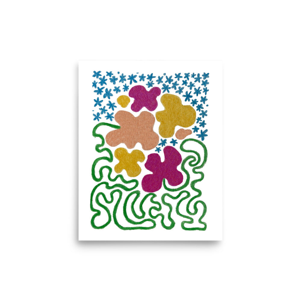 "Summer Hum" - Colored Pencil Print