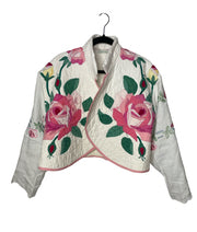 Vintage Roses Cropped Jacket