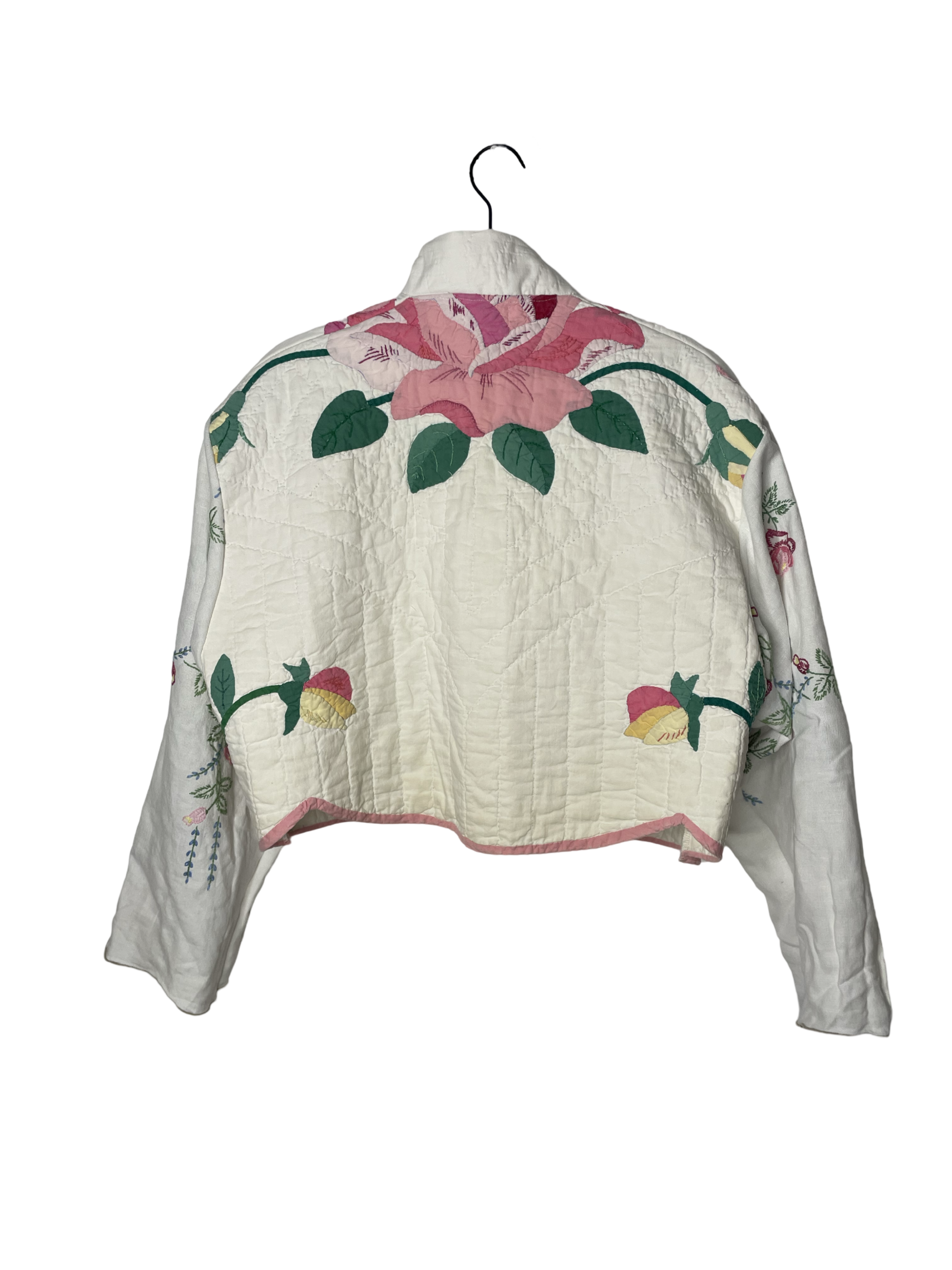 Vintage Roses Cropped Jacket