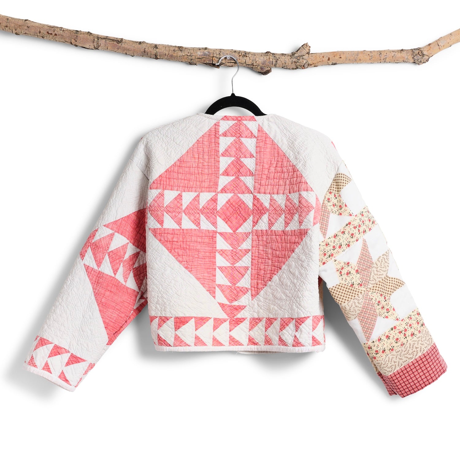 Joyful Geometry Cropped Jacket