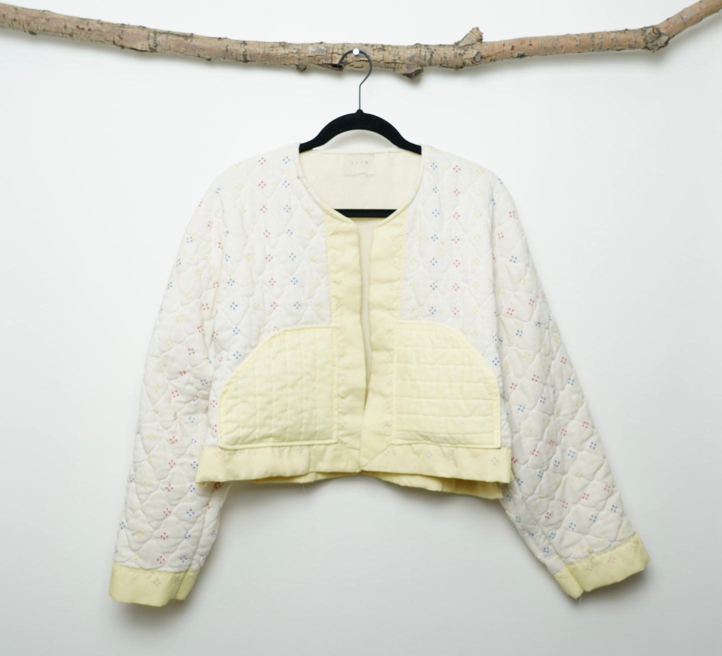 Pure Sunshine Yellow Cropped Jacket