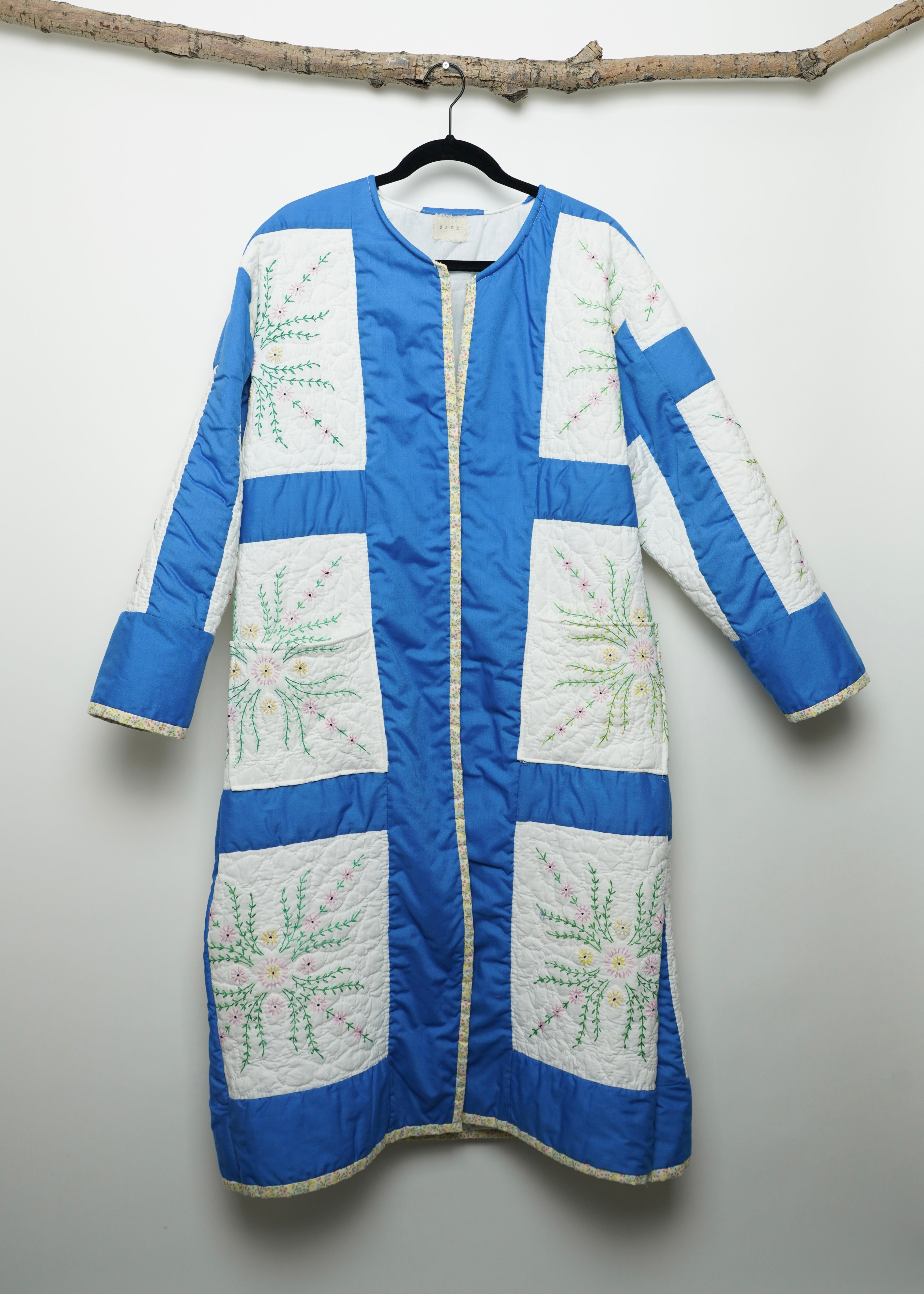 Block Embroidered Joy