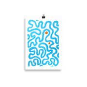 River of Life - Oil Pastel Print